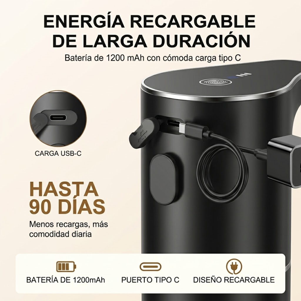 dispensador de jabón automático
