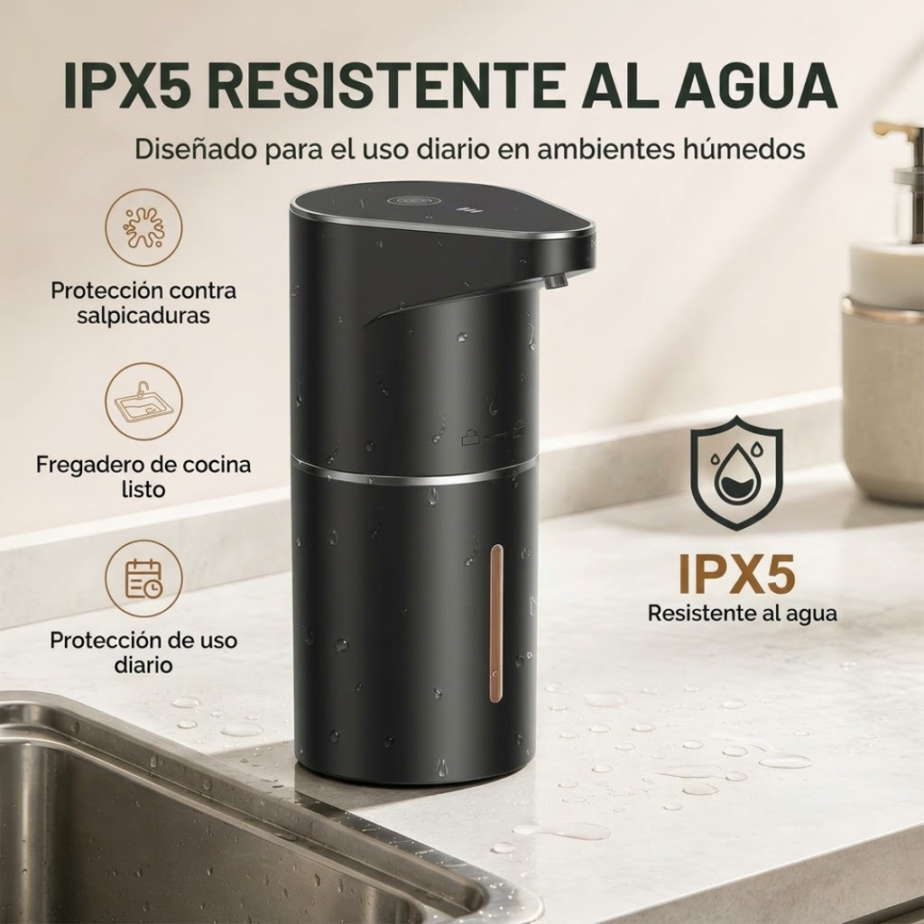 dispensador de jabón automático